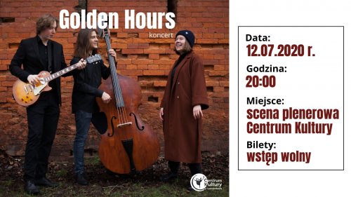 Plakat koncert Golden Hours