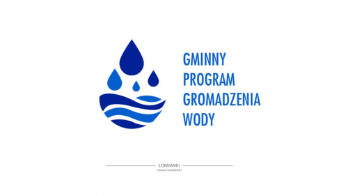 Plakat Gminny Program Gromadzenia Wody