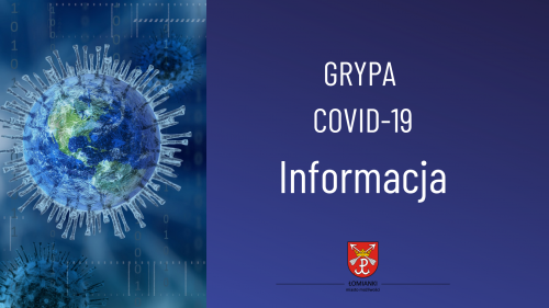 Plakat grypa covid-19